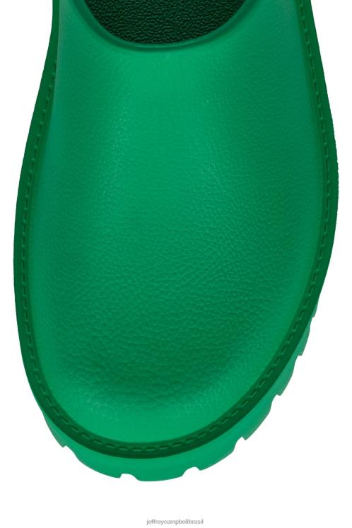 Jeffrey Campbell mulheres B0VBD1690 verde mula de salto alto entupir
