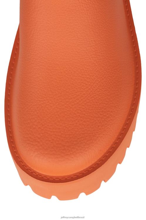 Jeffrey Campbell mulheres B0VBD1691 laranja mula de salto alto entupir