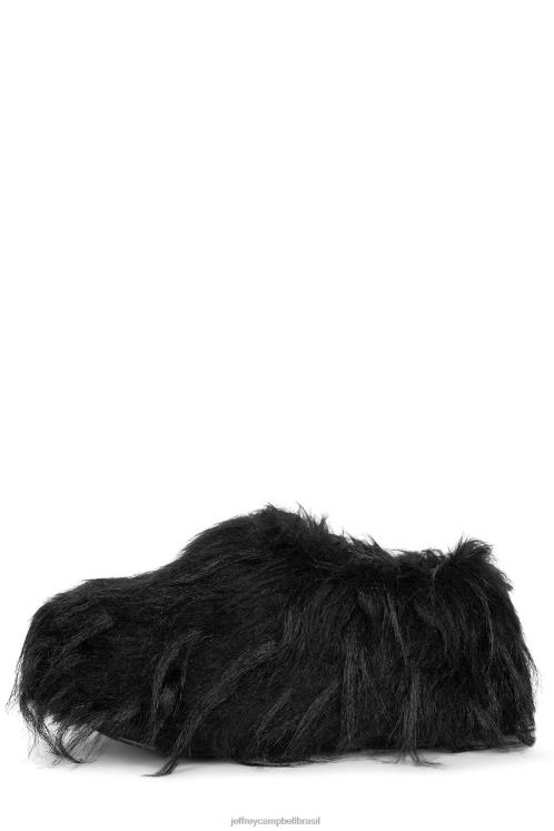Jeffrey Campbell mulheres B0VBD1731 preto mula de salto alto cloggin-f