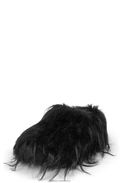 Jeffrey Campbell mulheres B0VBD1731 preto mula de salto alto cloggin-f