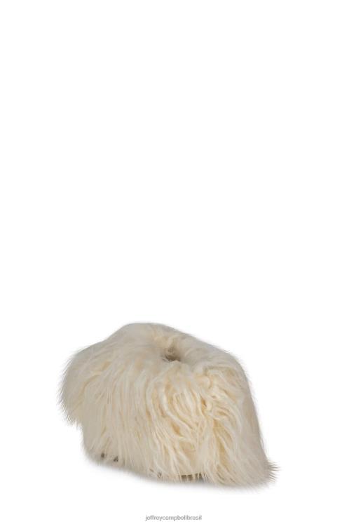 Jeffrey Campbell mulheres B0VBD1732 marfim mula de salto alto cloggin-f