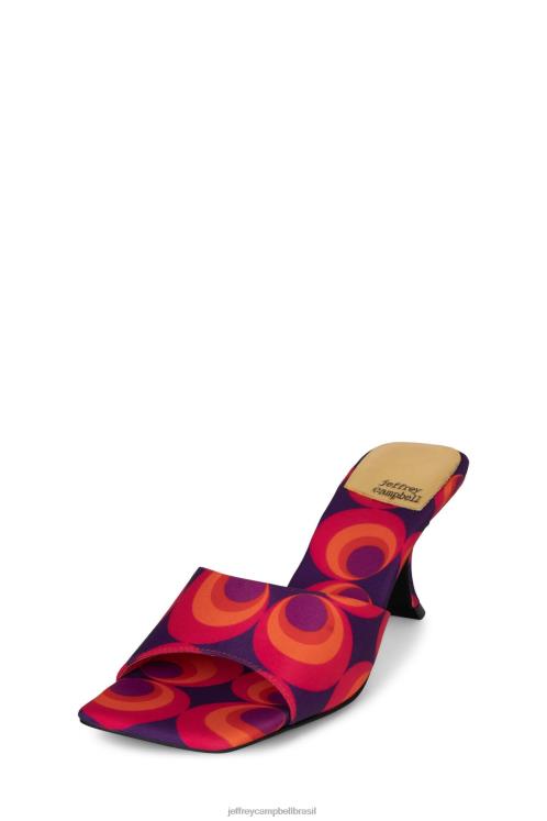 Jeffrey Campbell mulheres B0VBD1478 vermelho azul multi sandália de salto alto senhor grande