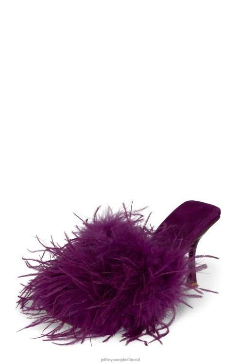 Jeffrey Campbell mulheres B0VBD1538 fúcsia sandália de salto alto motorista