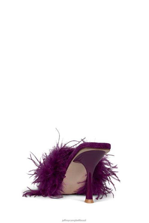 Jeffrey Campbell mulheres B0VBD1538 fúcsia sandália de salto alto motorista