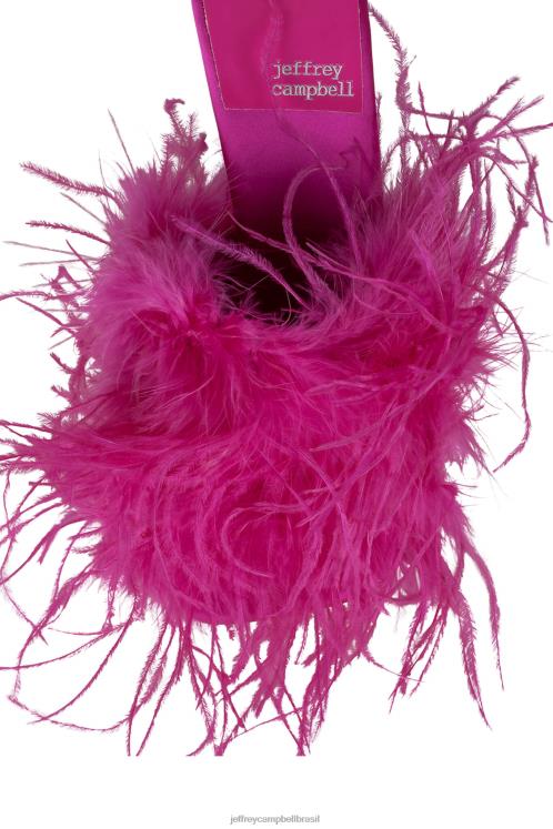 Jeffrey Campbell mulheres B0VBD1540 fúcsia brilhante sandália de salto alto motorista