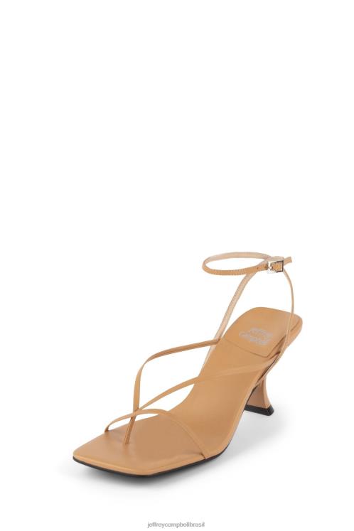Jeffrey Campbell mulheres B0VBD1544 nu sandália de salto alto fluxo