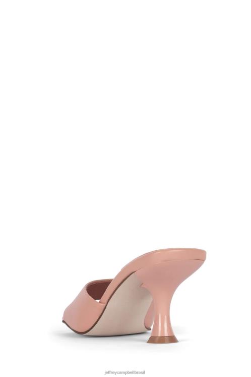Jeffrey Campbell mulheres B0VBD1559 pêssego sandália de salto alto senhor grande