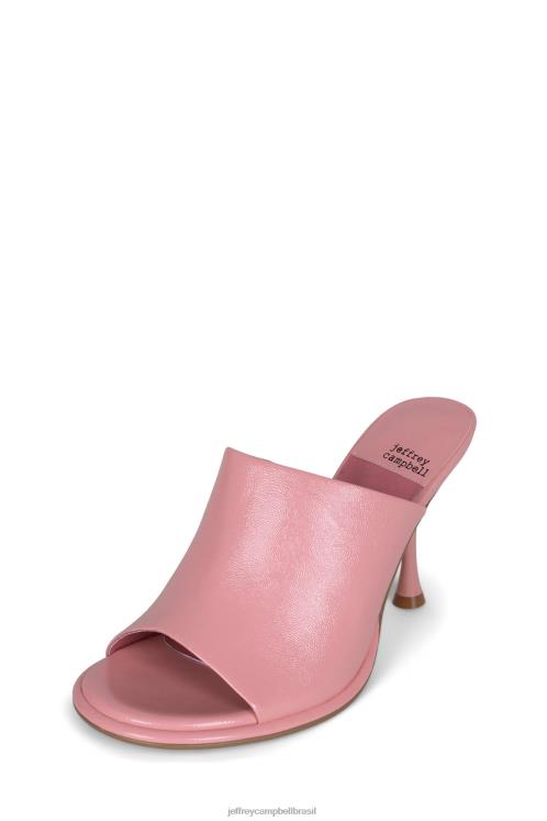 Jeffrey Campbell mulheres B0VBD1561 patente de rugas rosa sandália de salto alto implícito
