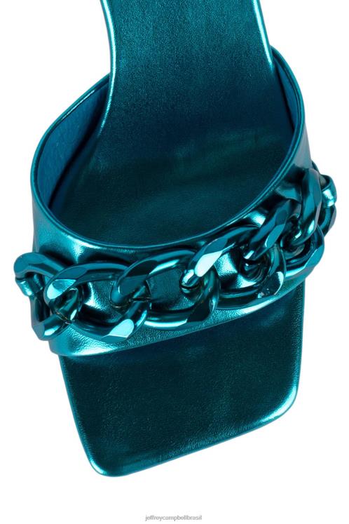 Jeffrey Campbell mulheres B0VBD1576 combinação azul sandália de salto alto sr-grande-ch