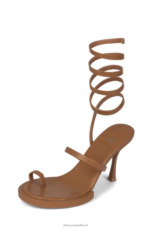 Jeffrey Campbell mulheres B0VBD1583 natural sandália de salto alto luzia-rt