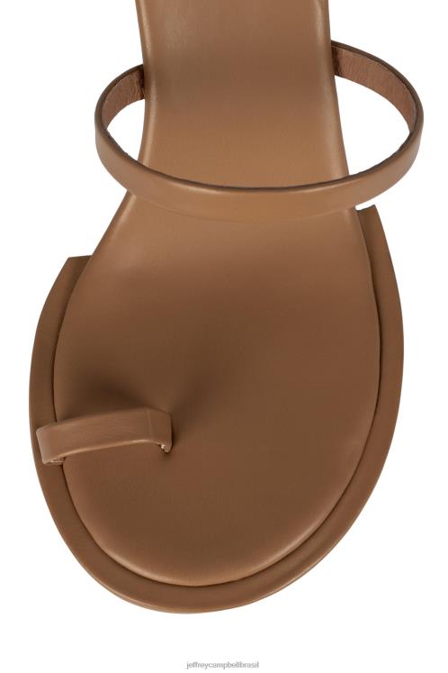 Jeffrey Campbell mulheres B0VBD1583 natural sandália de salto alto luzia-rt