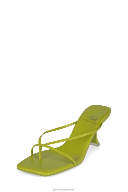 Jeffrey Campbell mulheres B0VBD1586 verde sandália de salto alto flexx