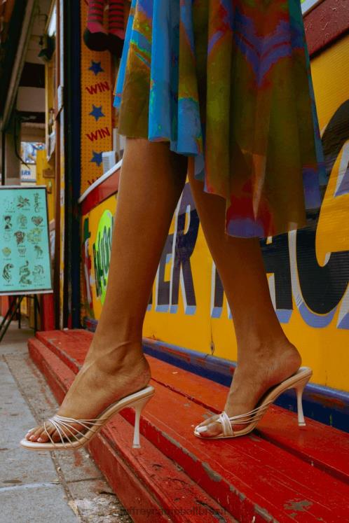 Jeffrey Campbell mulheres B0VBD1593 combinação de ouro rosa sandália de salto alto entediar