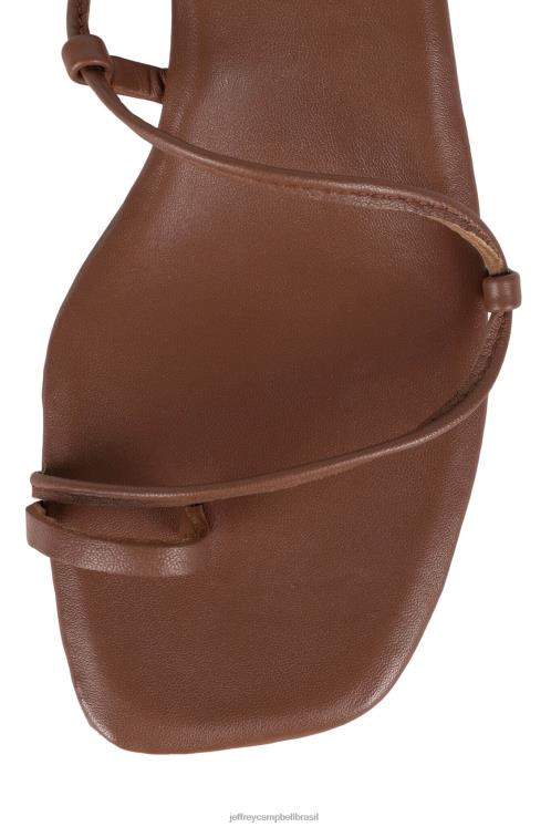 Jeffrey Campbell mulheres B0VBD1597 marrom sandália de salto alto ágata-2