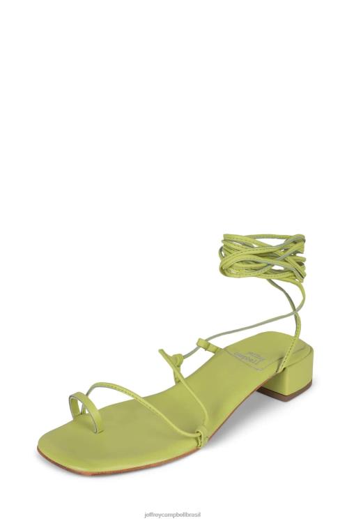 Jeffrey Campbell mulheres B0VBD1599 chartreuse sandália de salto alto ágata-2