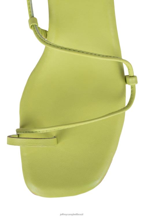 Jeffrey Campbell mulheres B0VBD1599 chartreuse sandália de salto alto ágata-2
