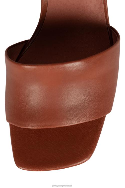 Jeffrey Campbell mulheres B0VBD1634 laranja queimado sandália de salto alto apetite
