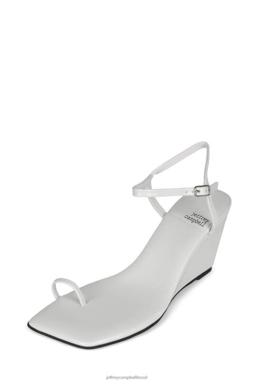 Jeffrey Campbell mulheres B0VBD1635 branco sandália de salto alto apetite