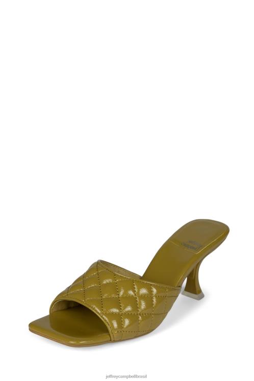 Jeffrey Campbell mulheres B0VBD1640 patente de rugas verdes empoeiradas sandália de salto alto senhor-grande-q