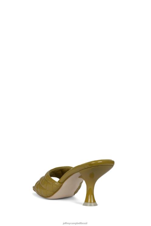 Jeffrey Campbell mulheres B0VBD1640 patente de rugas verdes empoeiradas sandália de salto alto senhor-grande-q