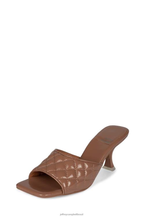 Jeffrey Campbell mulheres B0VBD1642 patente de rugas bronzeadas sandália de salto alto senhor-grande-q