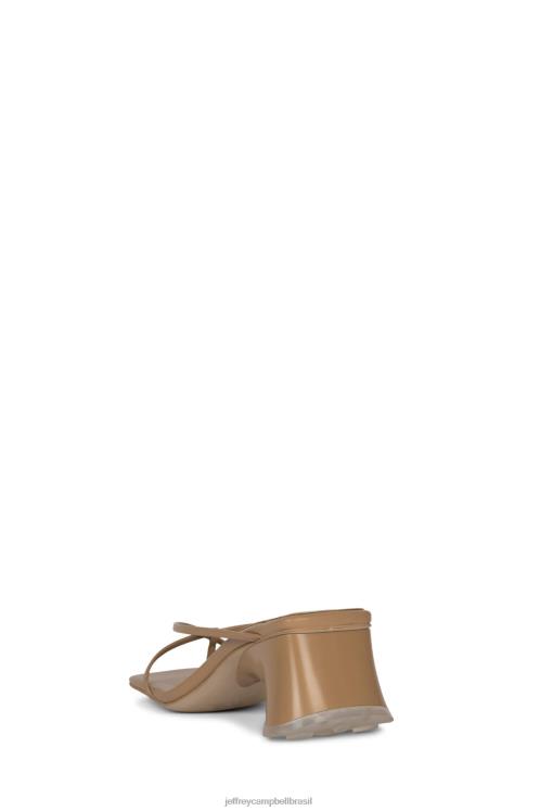 Jeffrey Campbell mulheres B0VBD71 natural sandália de salto alto começar