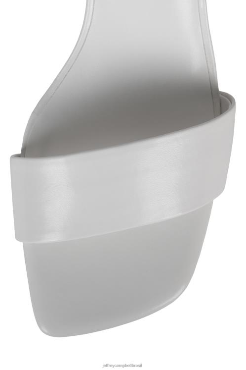 Jeffrey Campbell mulheres B0VBD87 branco sandália de salto alto adaptar