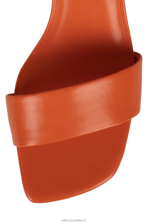 Jeffrey Campbell mulheres B0VBD88 laranja sandália de salto alto adaptar