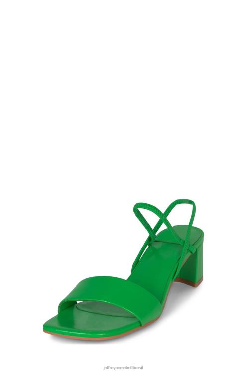 Jeffrey Campbell mulheres B0VBD90 verde sandália de salto alto adaptar